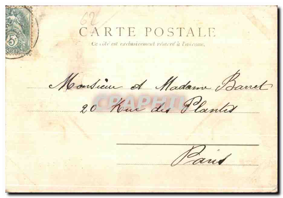 La Marguerite et la Jetée — Boulogne s.m. — Paris, n° 626920 — Achterkant