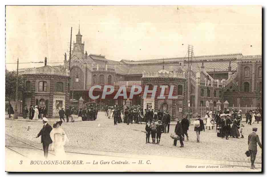 Boulogne-sur-Mer — La Estación Central — H. C.
