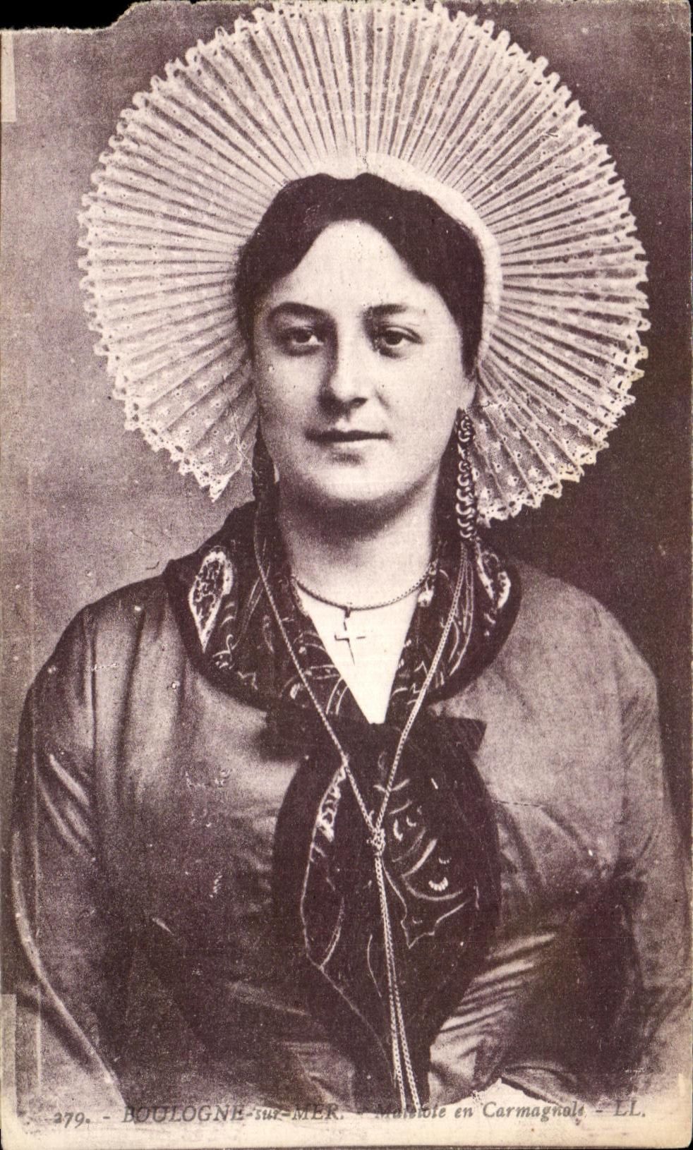 Donna in abito di Carmagnole — Boulogne-sur-Mer — L.L. n° 279