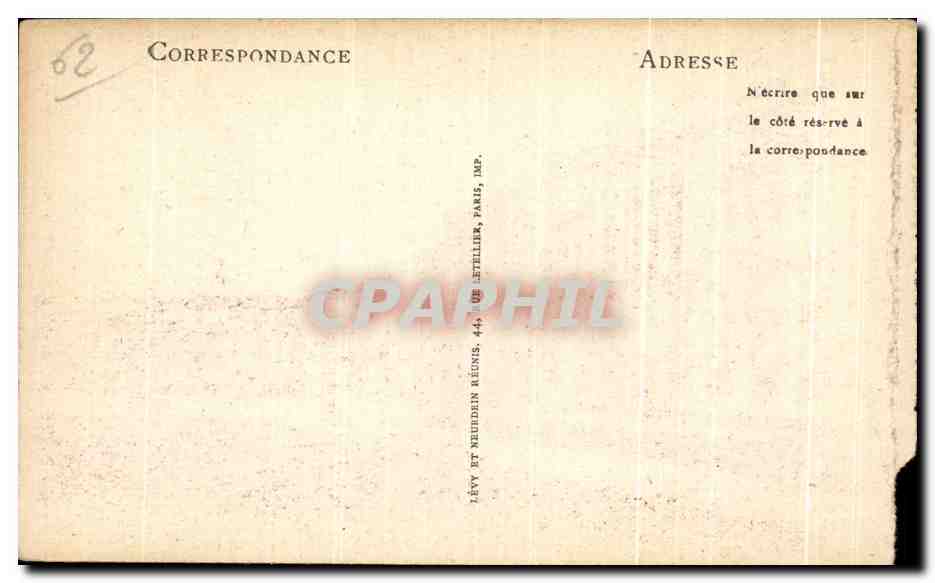 Donna in abito di Carmagnole — Boulogne-sur-Mer — L.L. n° 279 — Verso