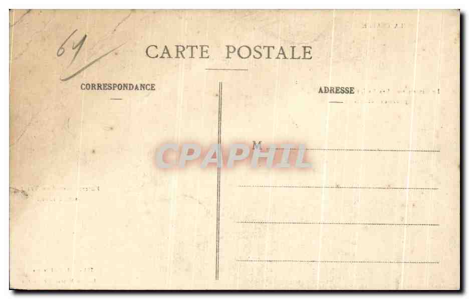 CPA La Trappe Le cimetiere Les religieux priant pour les defunts Enterrement d'un trappiste — Rückseite