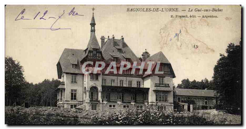 CPA Bagnoles De L'Orne Le Gue aux Biches