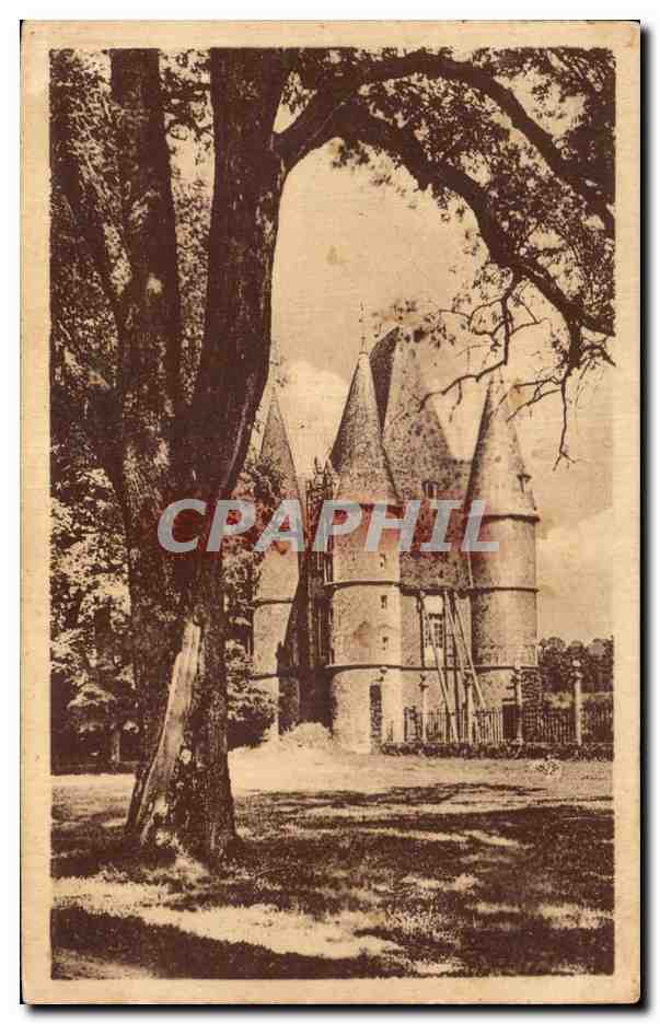 CPA Carrouges Entree Du Chateau