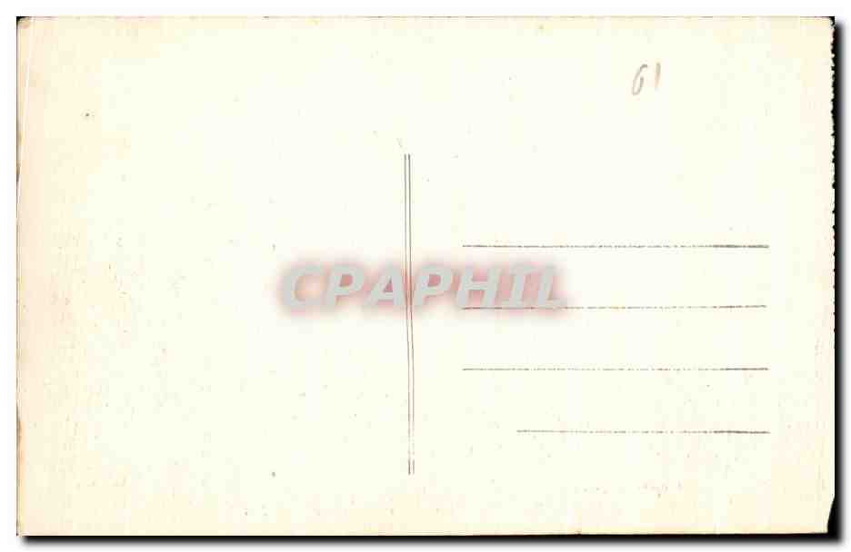 CPA Le Haras du Pin Cour Colbert et Avenue Louis XIV — Rückseite