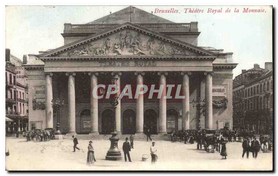 CPA Bruxelles Theatre Royal de la Monnaie