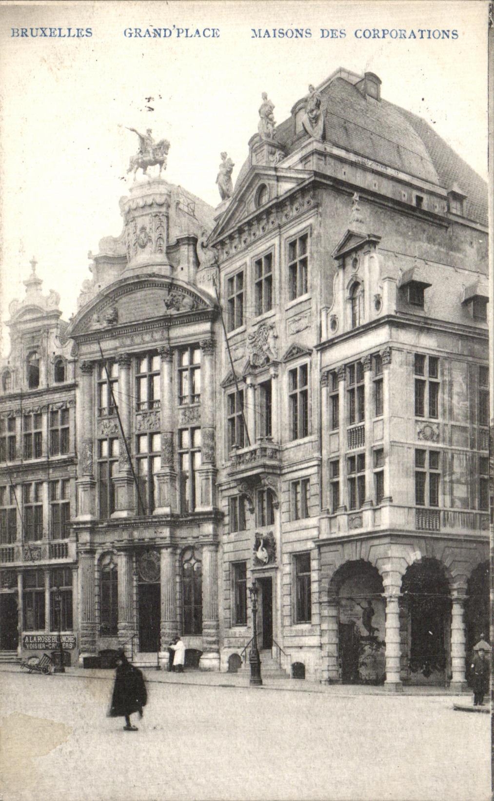 CPA Bruxelles Grand Place Maisons Des Corporations