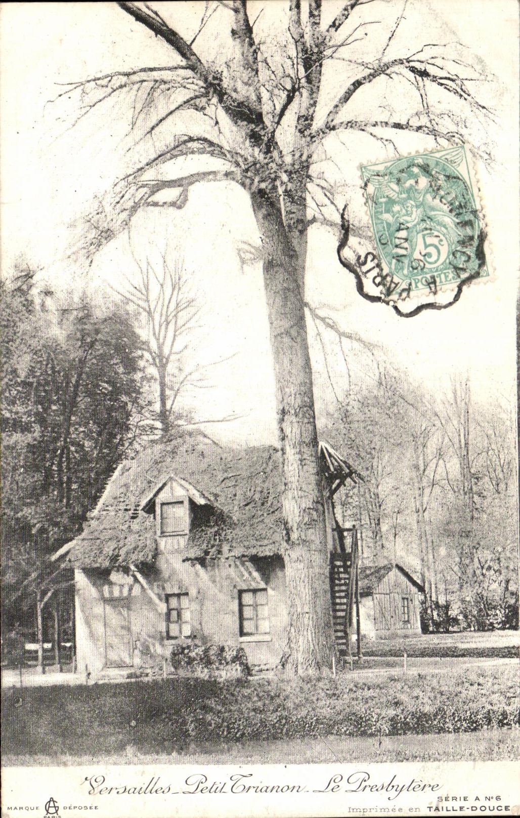 Versailles - Petit Trianon - Das Presbyterium — In Weichdruck gedruckt, Serie Nr. 6