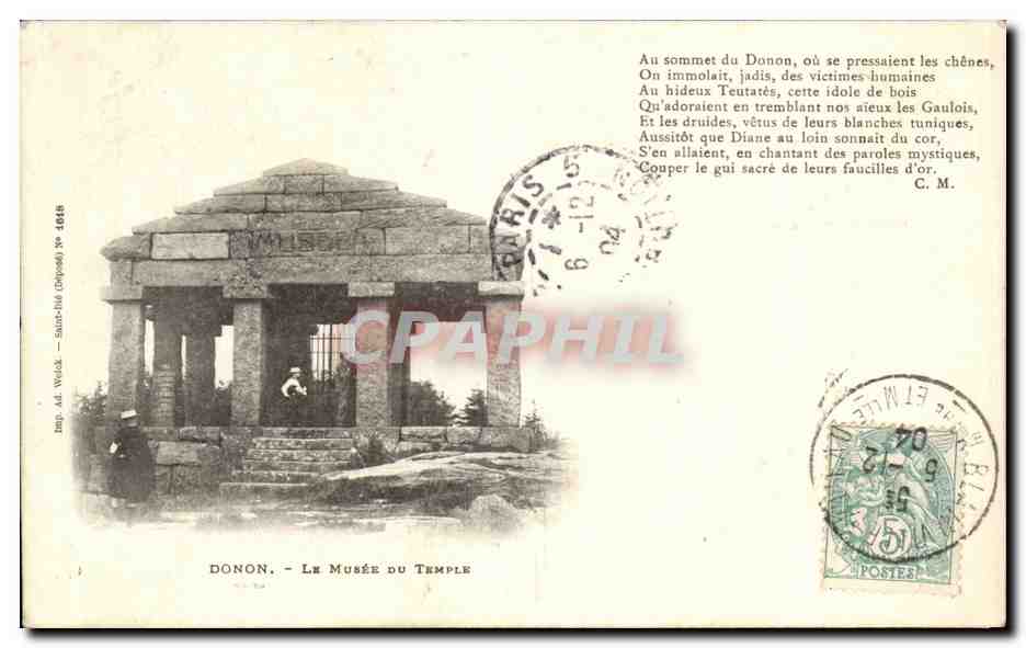 CPA Donon Le musee Du Temple