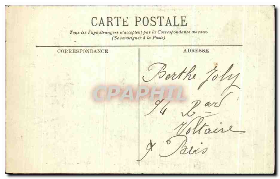 CPA Amiens La Cathedrale Translation des Reliques de Saint Firmin Saint Salve — Rückseite