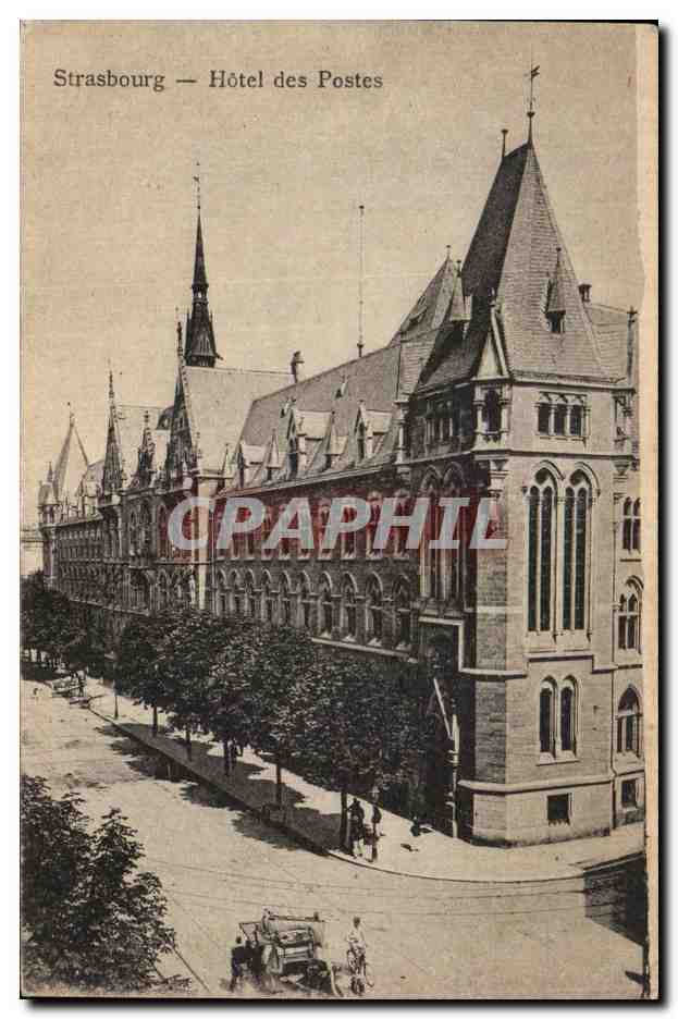 CPA Strasbourg Hotel des Postes