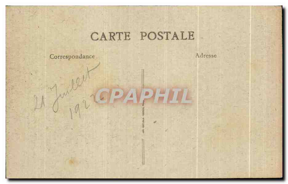CPA La Savoie Environs de Cluses Le Reposoir Grand Hotel de la Chartreuse et la Pointe Percee — Rückseite