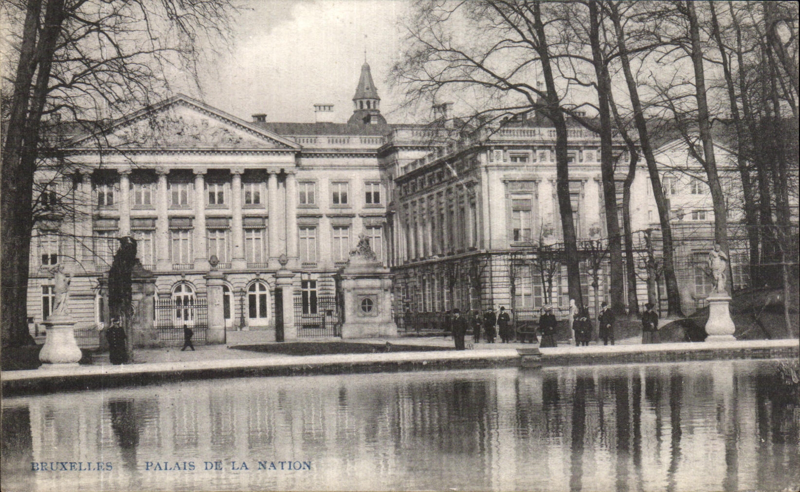 CPA Bruxelles Palais De La Nation