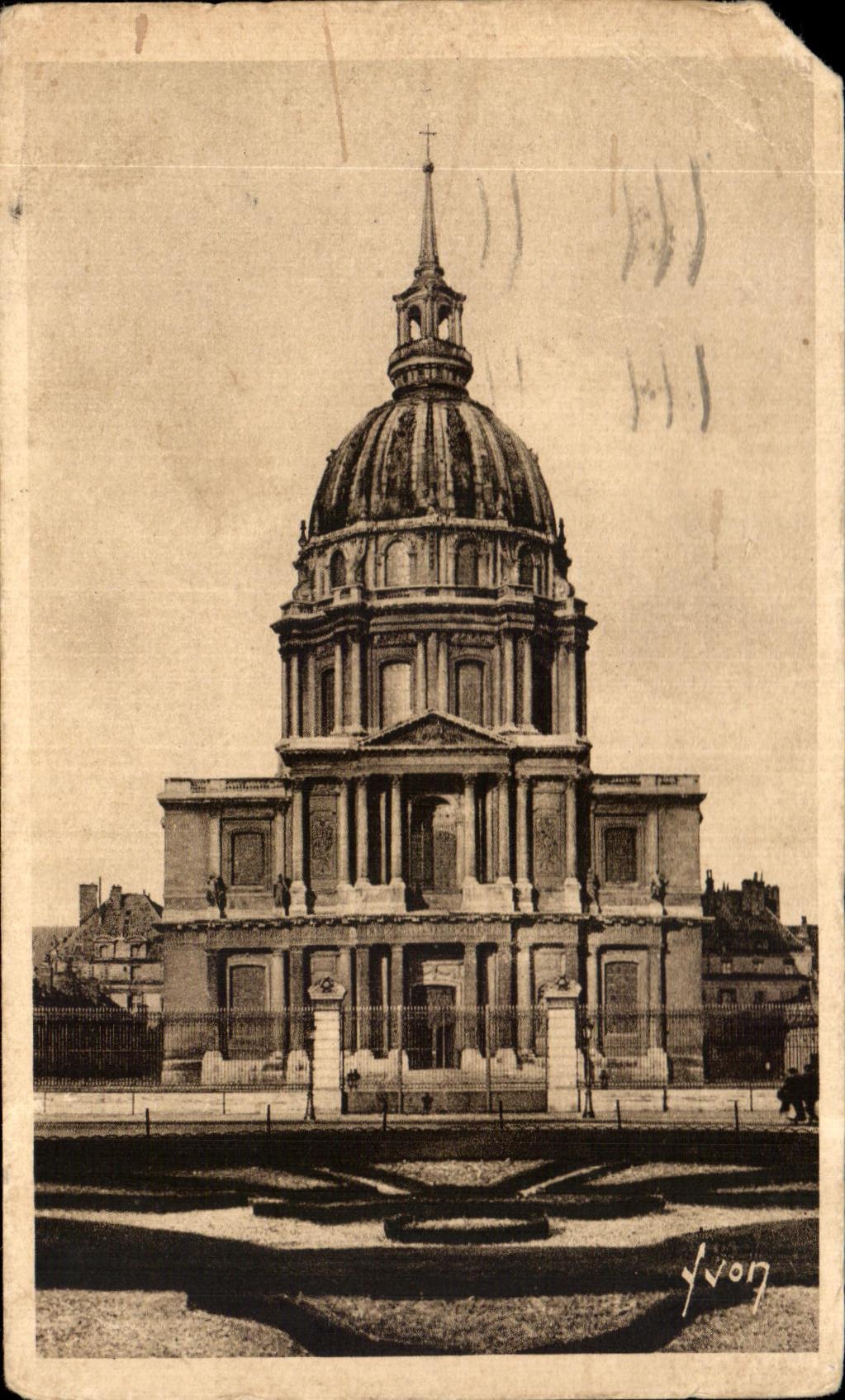 CPA Paris En Flanant Dome des Invalides Yvon 
