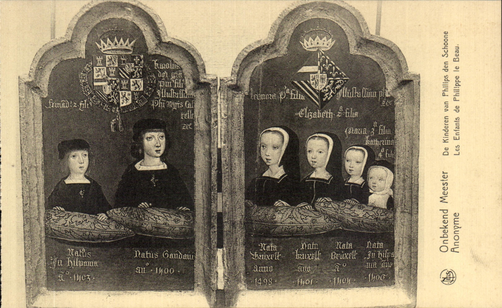 Les Enfants de Philippe le Beau — Tombeaux d'enfants — Anonyme