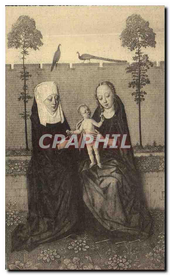 CPA Exposition Anvers 1930 E De Meester van de legende der H Lucia Le Maitre de la Legende de Ste Lucie 