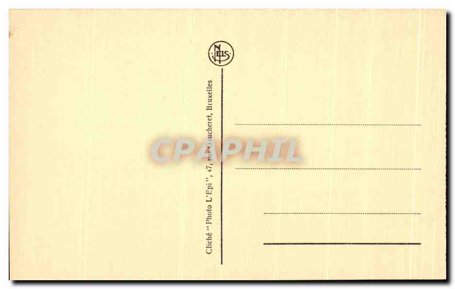 CPA Exposition Anvers 1930 Ant Van Dyck De H Martines Verdeeit Zijn Manlet St Martin Partage son Manteau — Verso