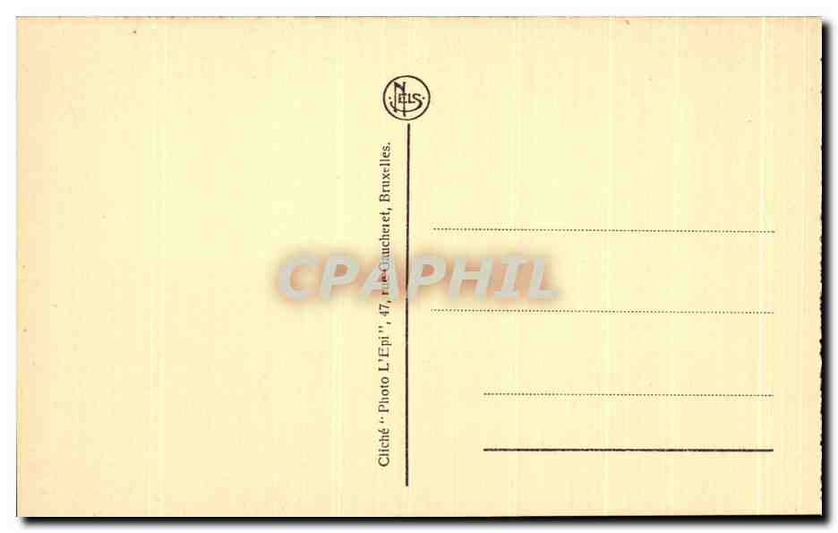 CPA Exposition Anvers 1930 C De Vos De Dochters Van den Schilder Les Filles du Peintre — Verso