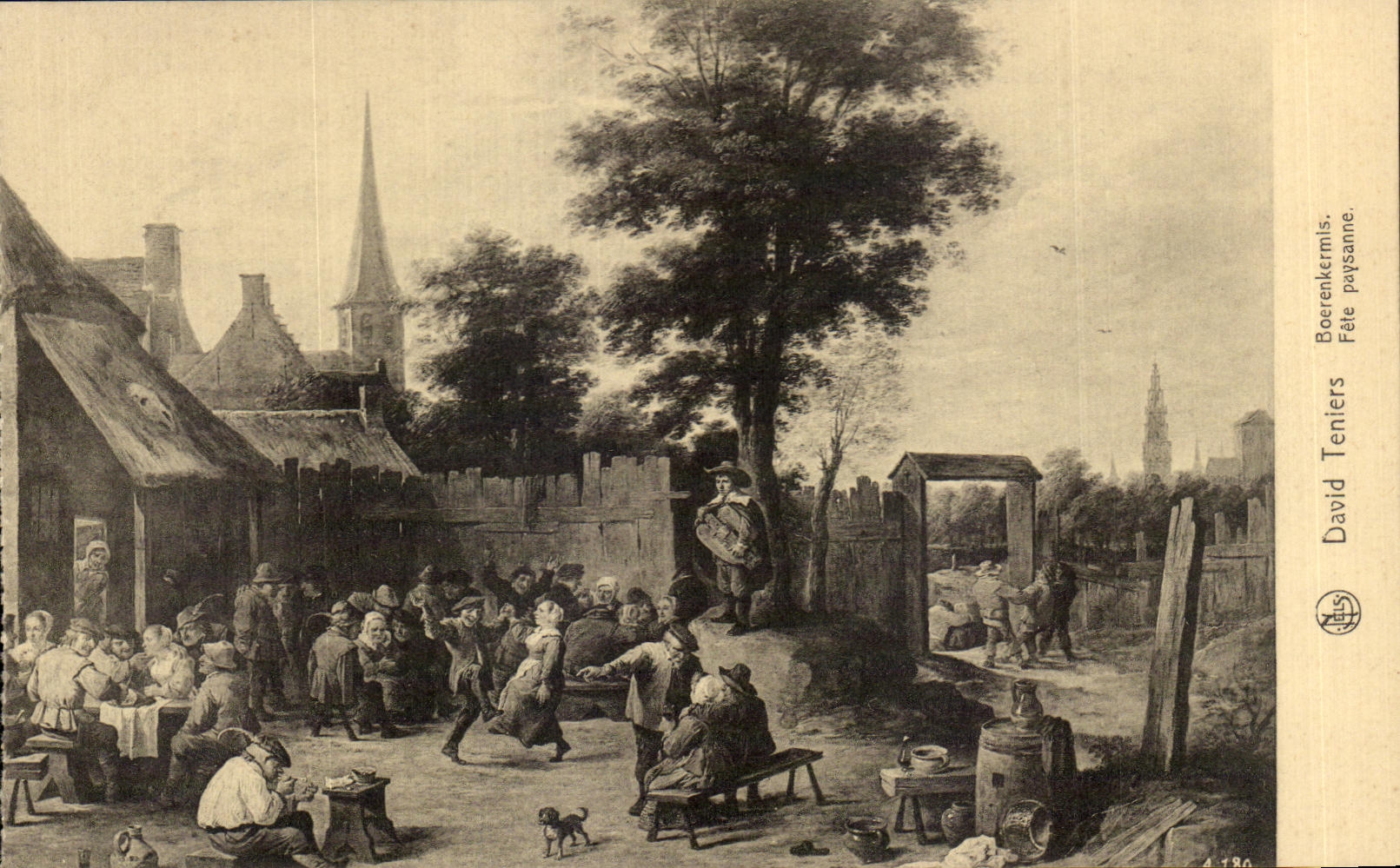 CPA Exposition Anvers 1930 David Teniers Bocrenkermis Fete Paysanne