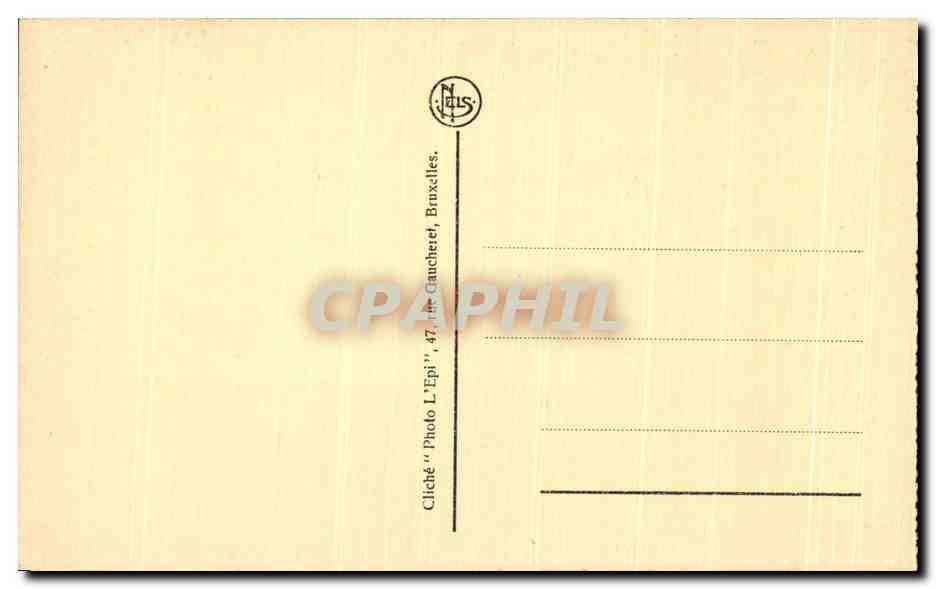 CPA Exposition Anvers 1930 Ant Van Dyck De Kinderen Van Karel l Les Entants de Chatles l er — Verso