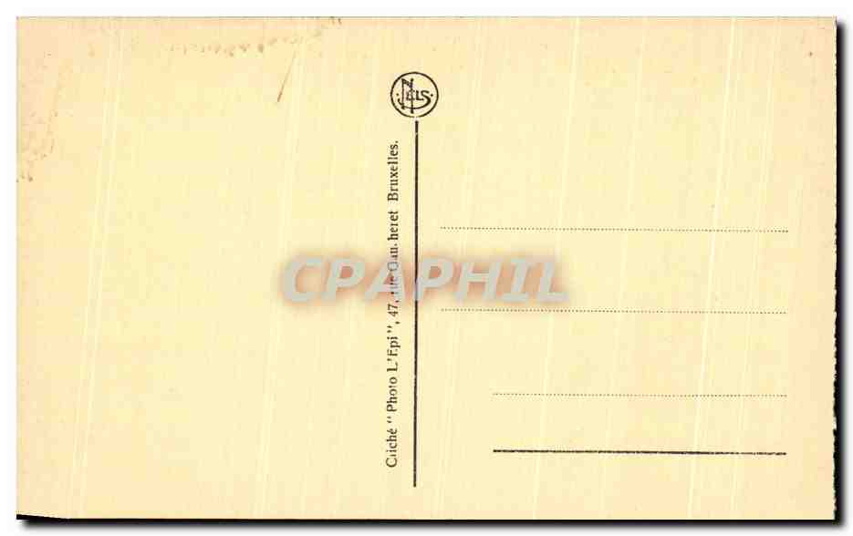CPA Exposition Anvers 1930 J Van Cleve Portrait de femme — Verso