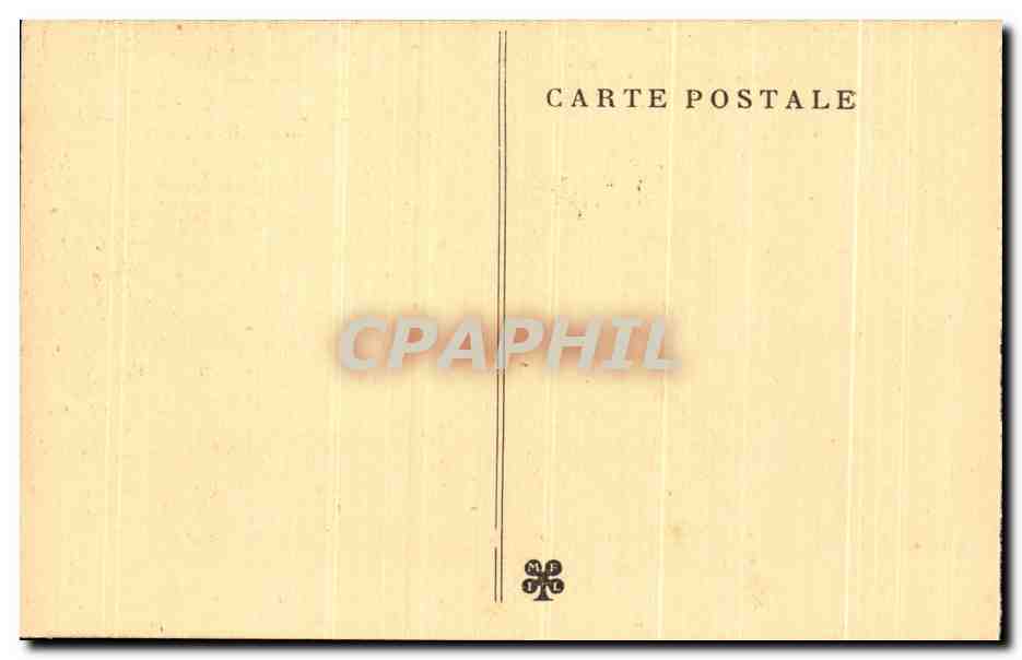 CPA St Bertrand de Comminges Details de la Chape de Clement Le Christ bafoue — Verso