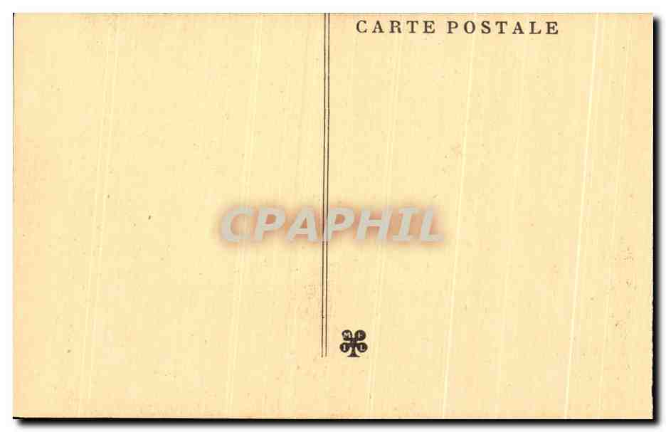 CPA St Bertrand de Comminges Details de la Chape de Clement Le Christ lave les ieds a ses disciples — Verso