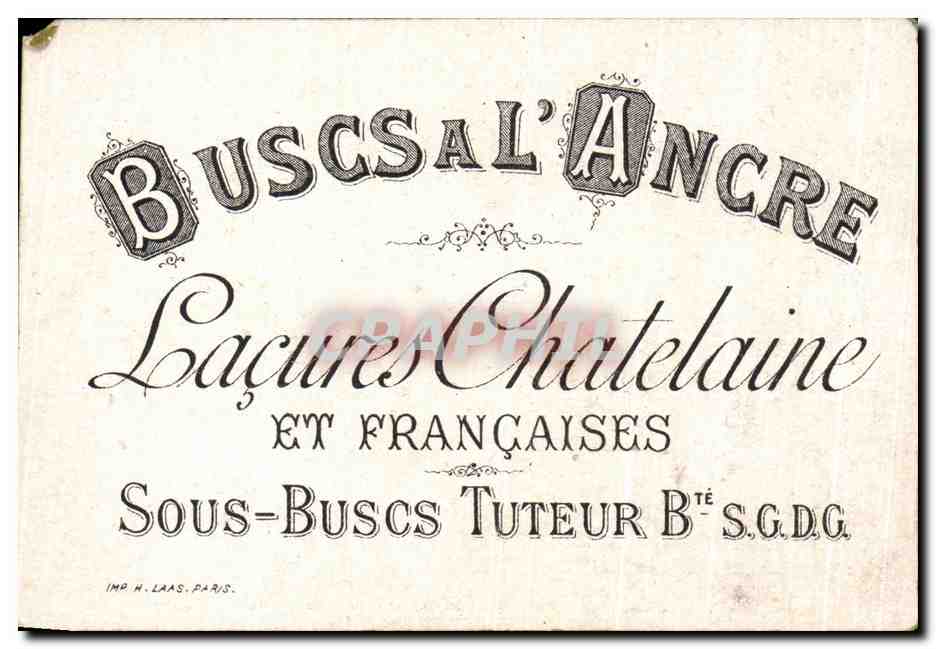 Chromo Crescendo Singe Violon Enfant Buscs a l'ancre Lacures Chatelaine  — Verso