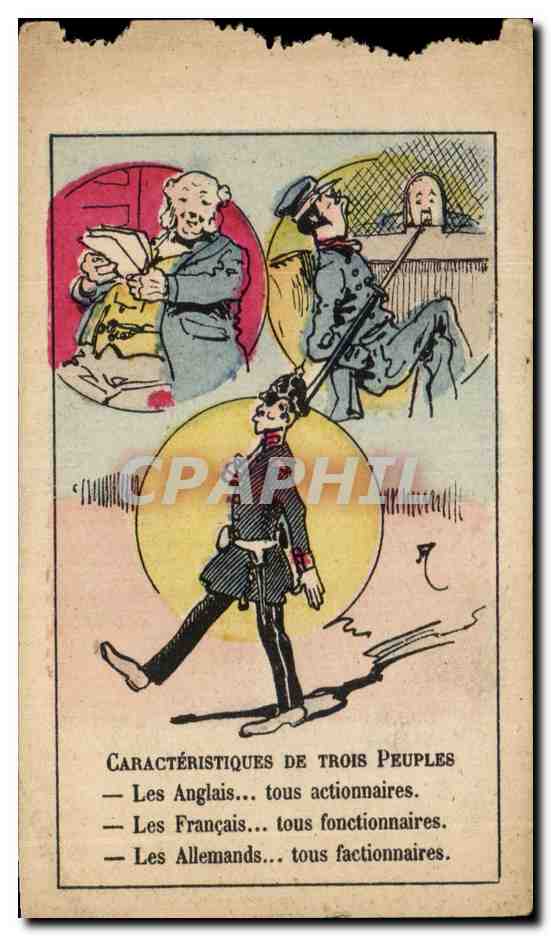 Image De Trois Peuples Les Anglais Tous Actionnaires Les Francais Tous Fonctionnaires Abeille Fecamp Cany Havre Claudel