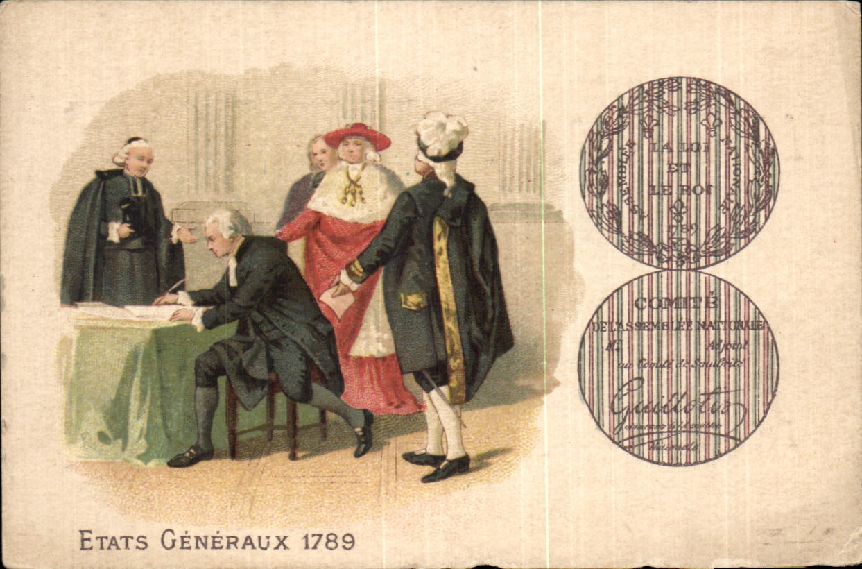 Chromo Etats Generaux 1789 Moka Beriot Lille Revolution