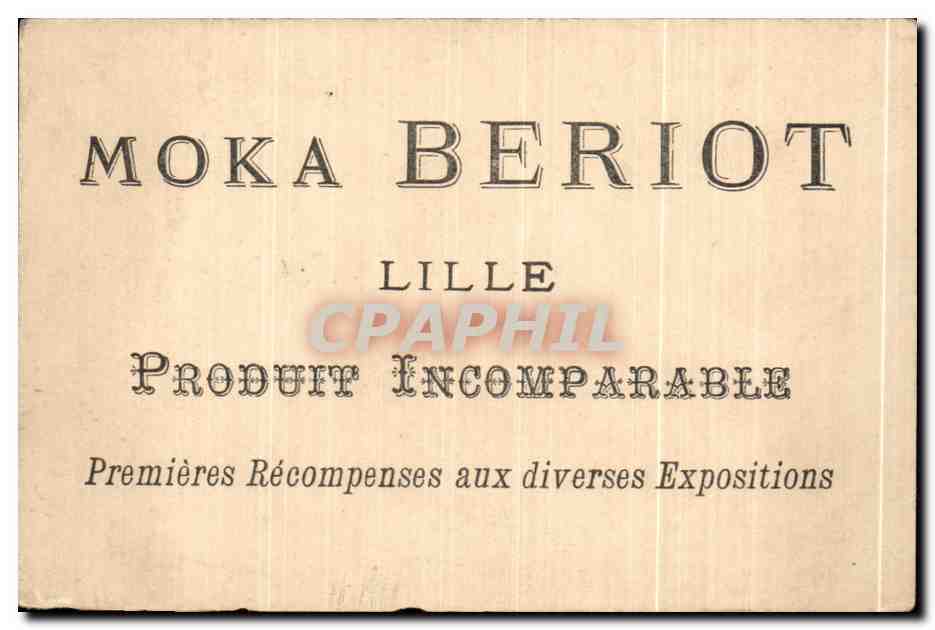 Chromo Etats Generaux 1789 Moka Beriot Lille Revolution — Rückseite