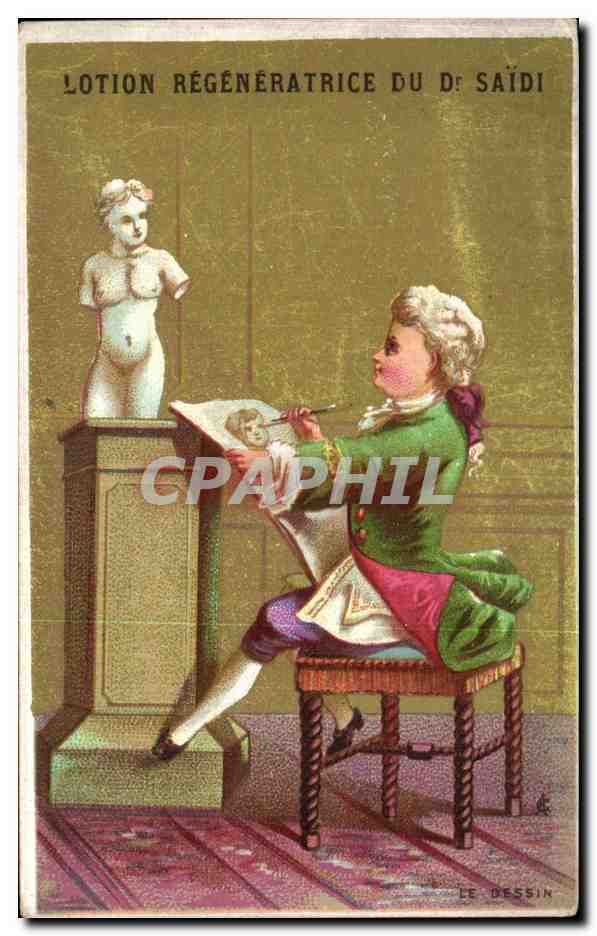 Chromo Lotion Regeneratrice Du Dr Saidi le dessin Enfant