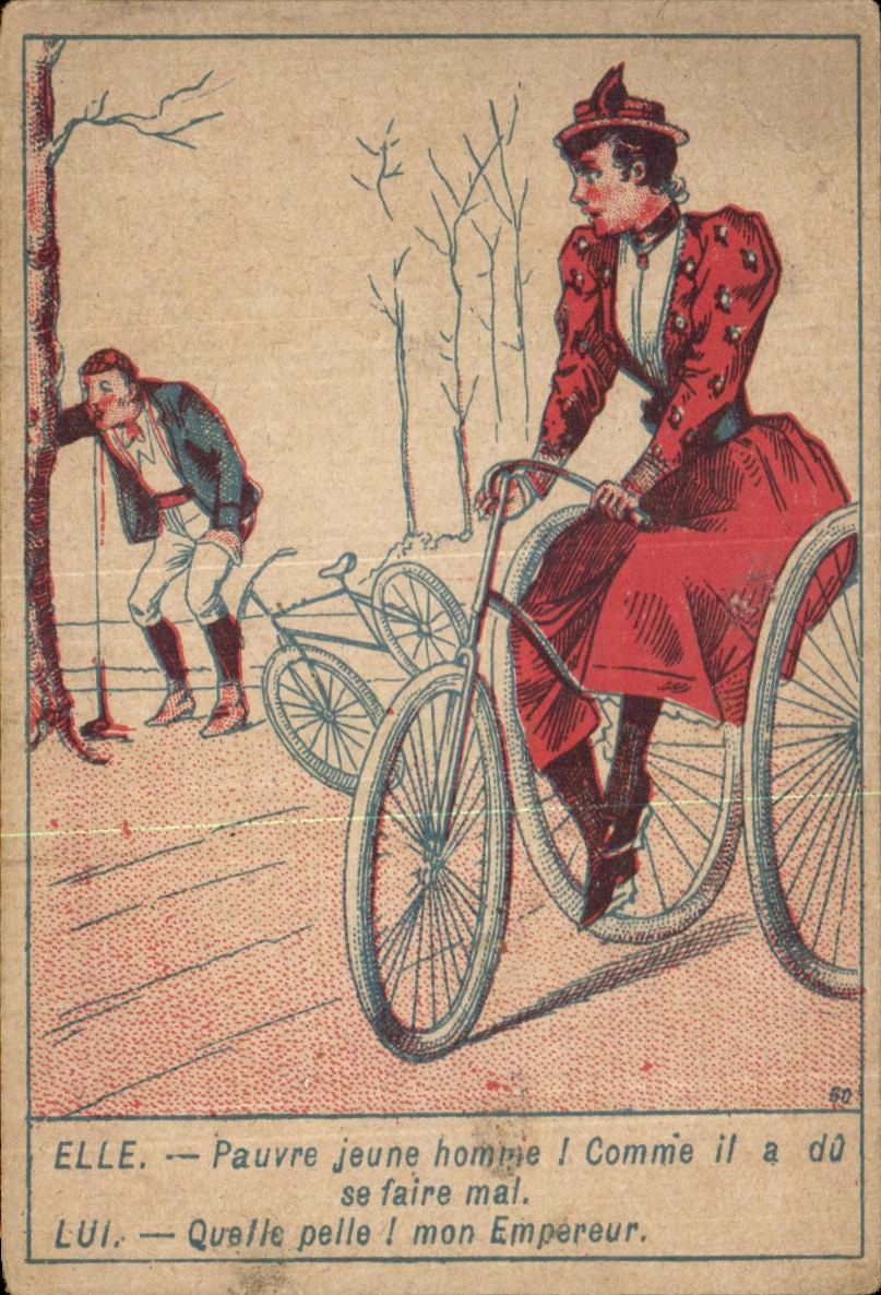 Image Elle Pauvre jeune homme I Velo Cycle 