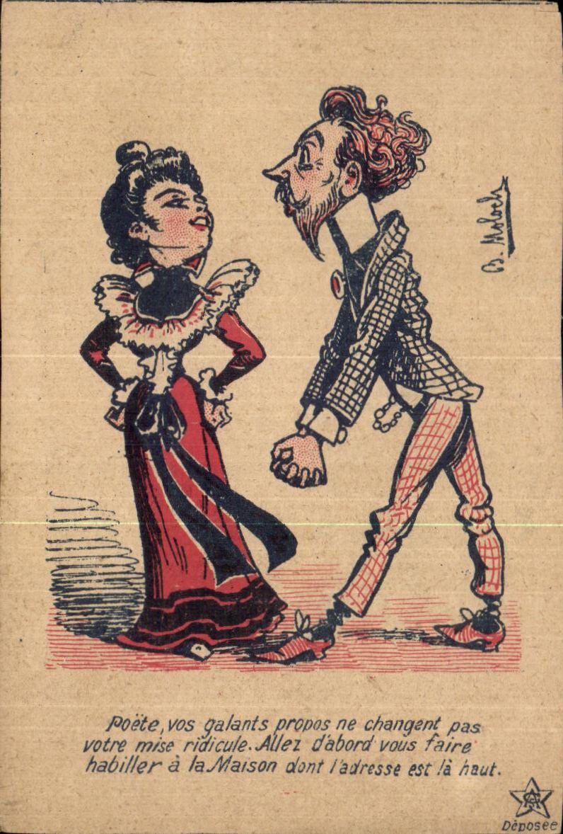 Image Poete vos Galants Propos Ne Changent Pas Votre Mise Ridicule Allez D Abord Vous