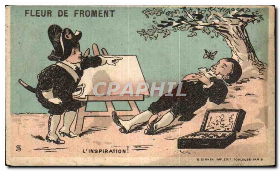 Chromo Fleur De Froment L Inspiration Enfants 