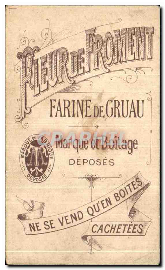 Chromo Fleur De Froment L Inspiration Enfants  — Rückseite
