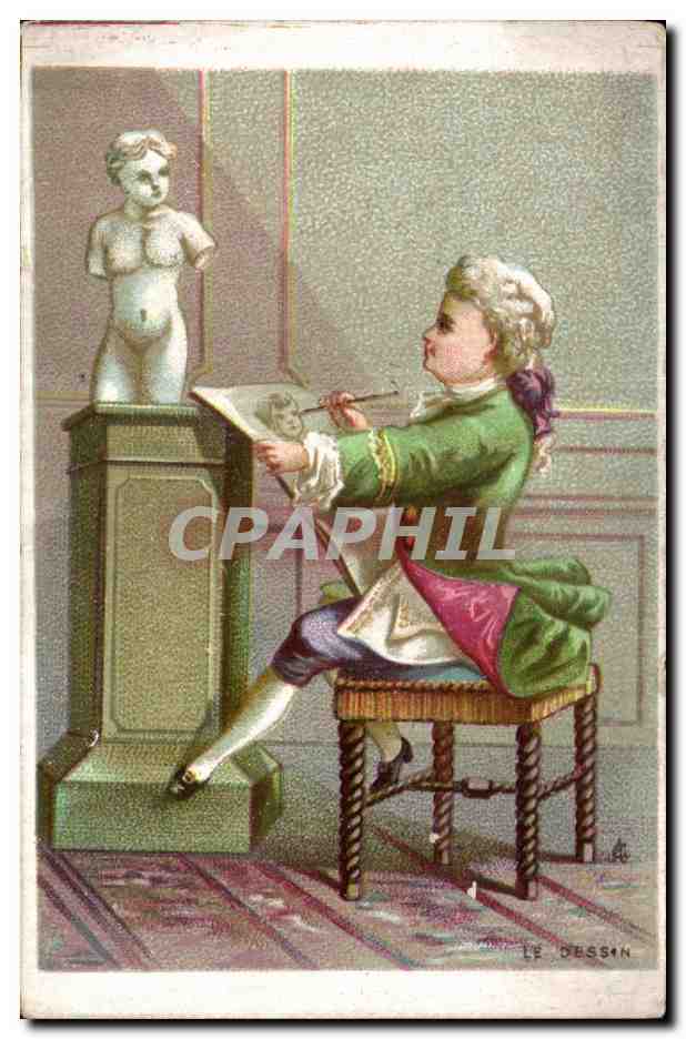 Chromo Mercerie Bonneterie Au De D Argent Alexandre Thieulin Lisieux Le dssin Enfant