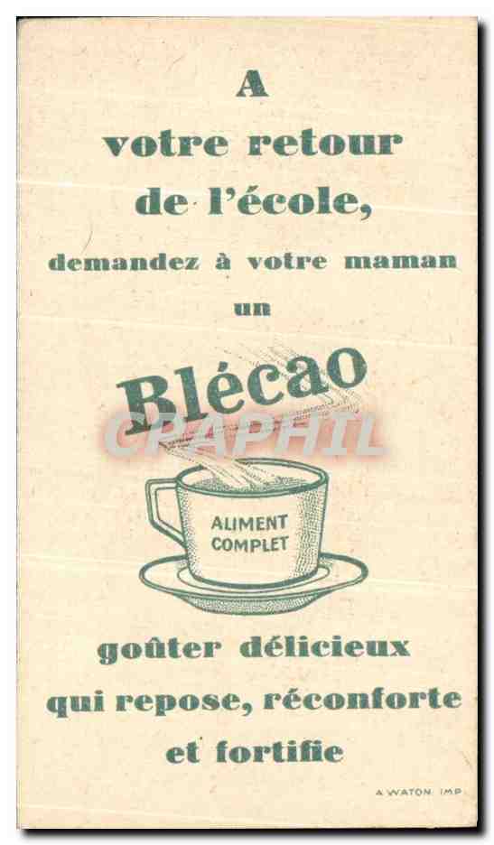Image Les Petits Metiers L'Ouvreur De Portieres Blecao — Verso