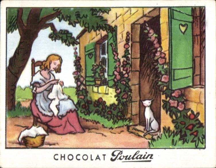 Image Chocolat Poulain Tire l'aiguille