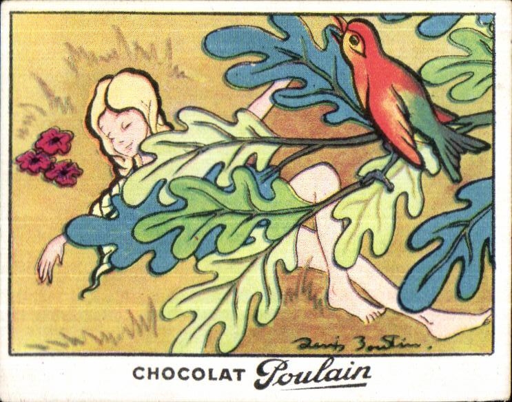 Image Chocolat Poulain A la claire fontaine