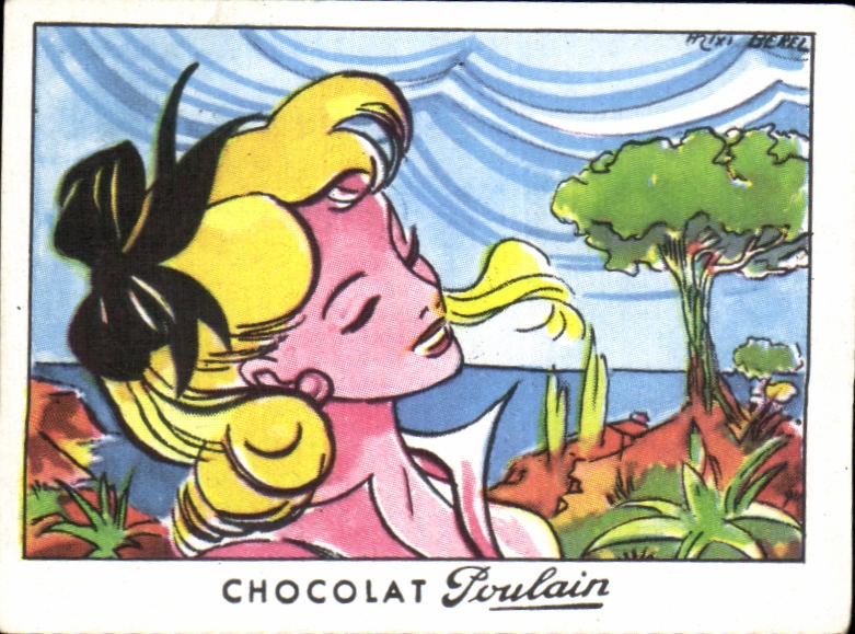 Image Chocolat Poulain Une boucle blonde