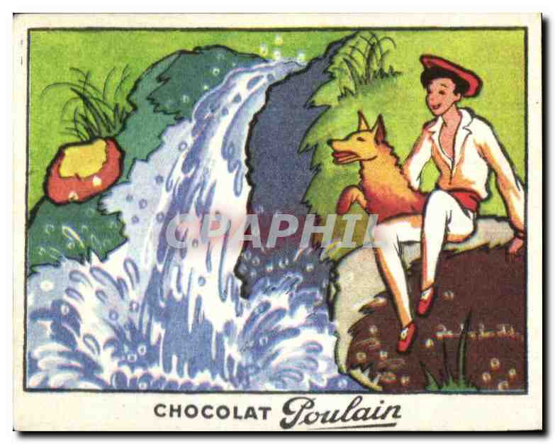 Image Chocolat Poulain Mes jeunes annees Chien 