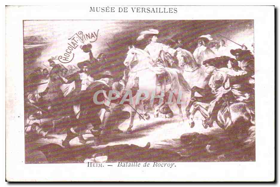 Image Musee De Versailles Heim Balaille de Rocroy chocolat Vinay 