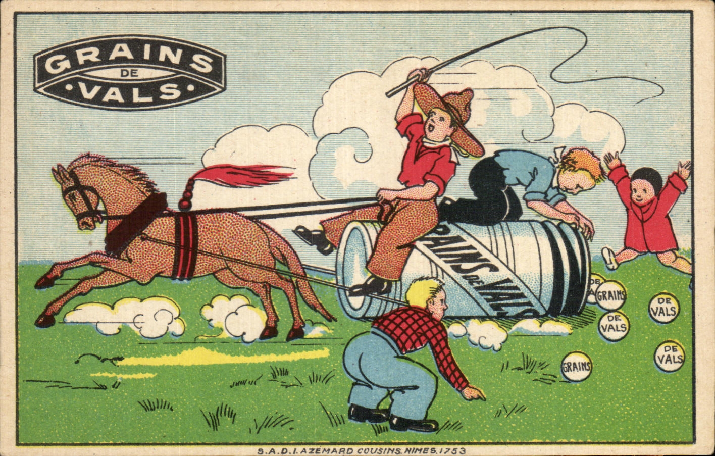 Image Grains De Vals Cowboy Cheval