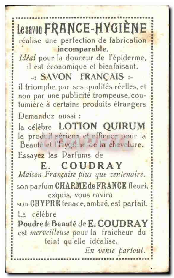Image Savon France Hygiene Jacquot Ravoux Mouton — Back