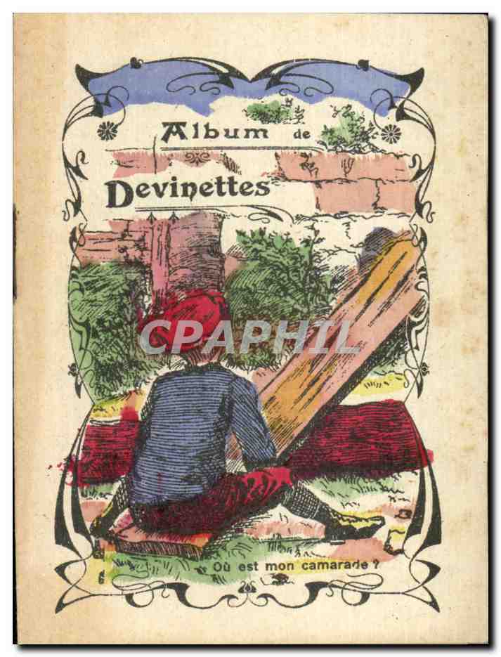 Album de devinettes L'insecticide Abbaye de Theuley Pharmacie Besancenot Rue Chabot Charny Dijon 