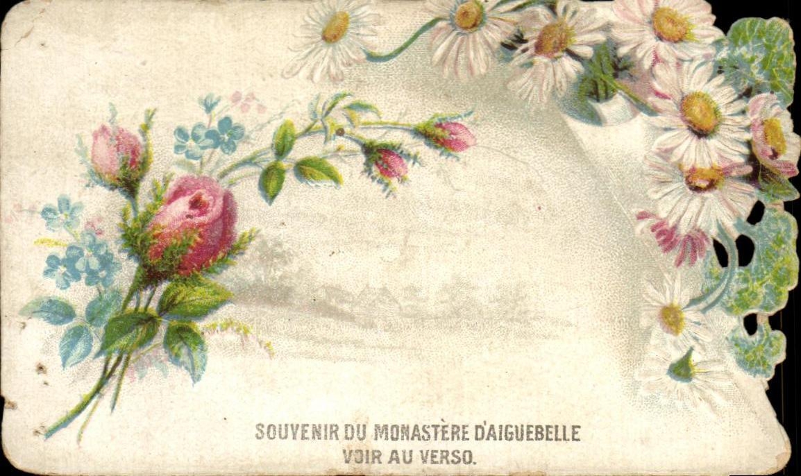 Chromo Souyenir Du Monastere D'Aiguebelle 