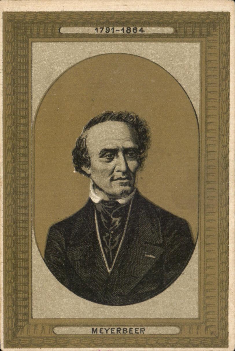 Chromo Meyerbeer 1791 1864