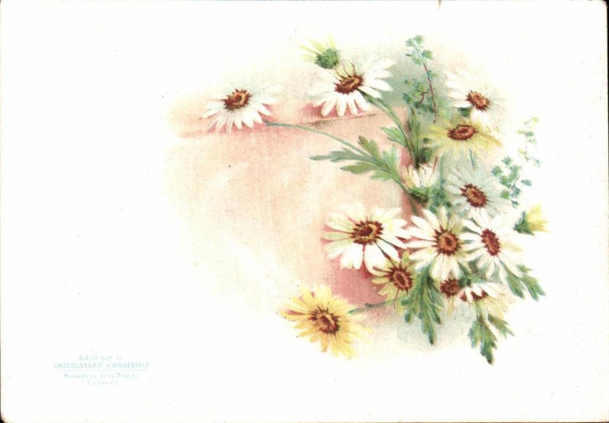 Chromo Le Monastere de Notre Dame d'Aiguebelle Fleurs