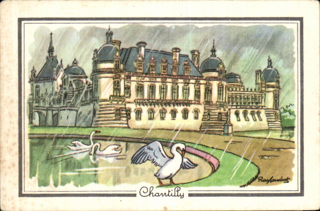 Image Chateau de Chantilly cygnes 
