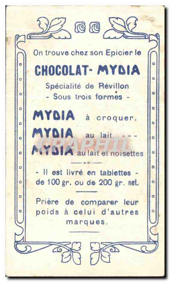 Image Chocolat Revillon Le Theatre A Travers Les Ages La Comedie Italienne Scapino Zerbino et Scaramouche — Rückseite